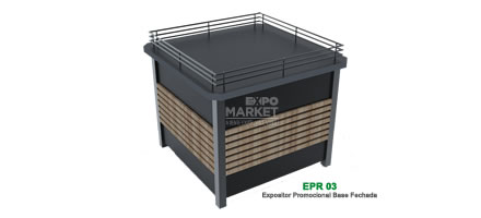 EPR 03 - Expositor Promocional Base Fechada