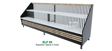 ELF 03 - Expositor Lateral 2 níveis